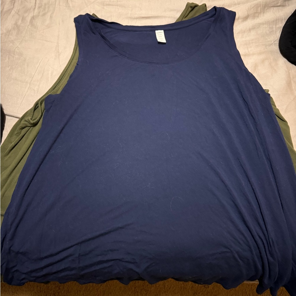 Two Old Navy Luxe Tank Tops